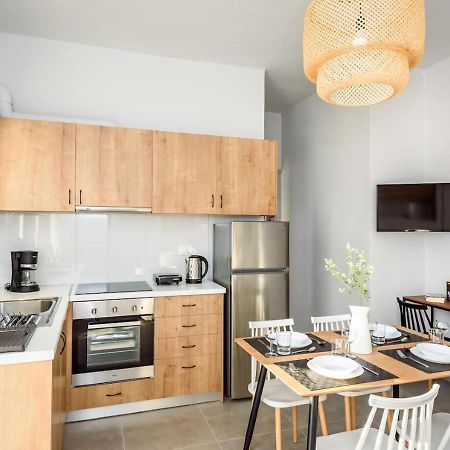 Cosy Apartment Evdoxia Hriszí Aktí Haniá Kültér fotó