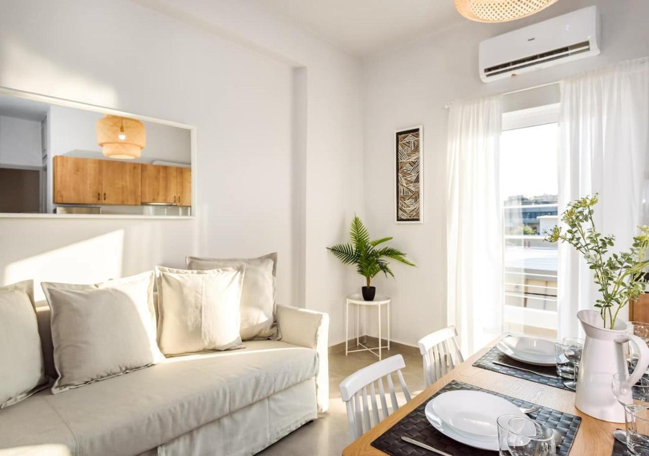 Cosy Apartment Evdoxia Hriszí Aktí Haniá Kültér fotó