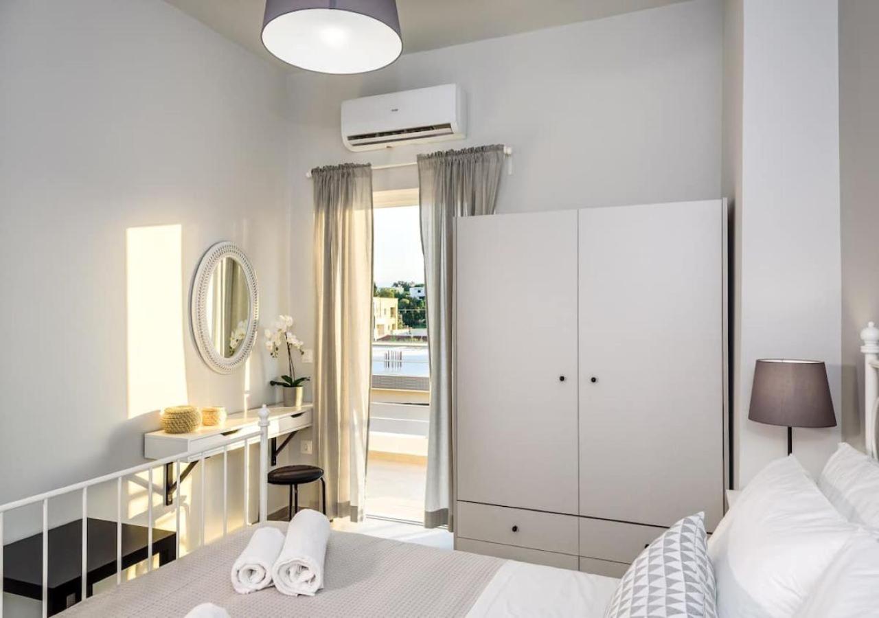 Cosy Apartment Evdoxia Hriszí Aktí Haniá Kültér fotó